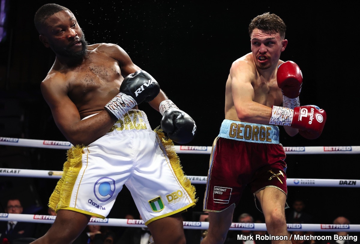 George Liddard Claims Victory Over Derrick Osaze for Commonwealth Silver Middleweight Title