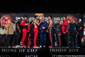 Weigh-in Results: Benavidez and Morrell Both at 174.2 for Saturday's Fight