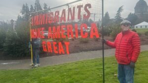 Rally in Olympia Demands Healthcare and Unemployment Aid for Undocumented Immigrants