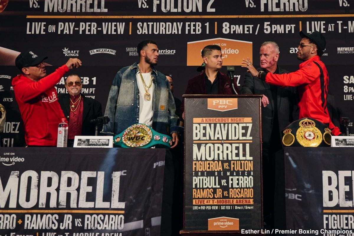 Morrell Promises Knockout Victory Against Benavidez